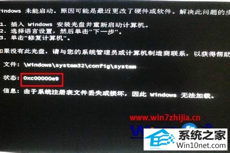 win10ϵͳʾעļʧ0xc0000e9ͼĲ