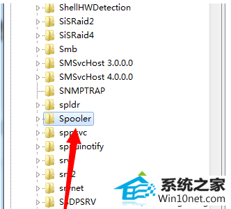 进入注册表 win10系统无法启动print spooler服务的图文步骤