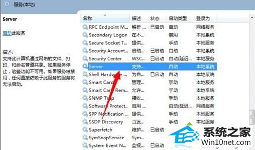 双击server win10系统双击Adminiatrator帐户提示”读取错误,工作站服务没有启动“的图文步骤