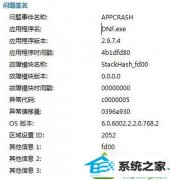 技术编辑为您win10系统运行dnF提示“Appcrash错误,无法运行”的方案