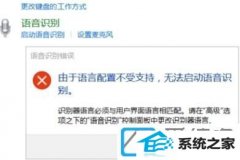 win7装机版64位系统无法启动语音识别功能如何办